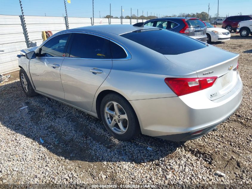 2016 CHEVROLET MALIBU LS - 1G1ZB5ST6GF356961