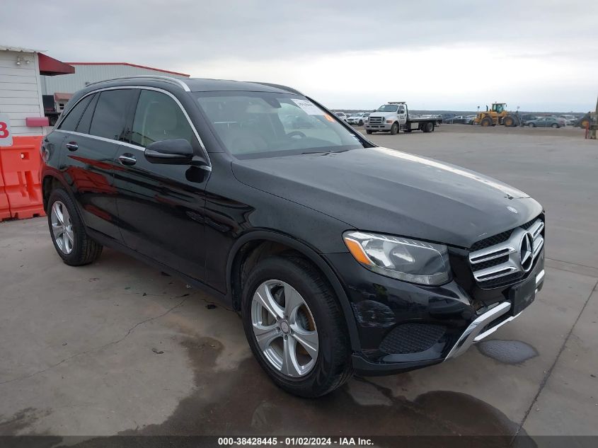 2016 MERCEDES-BENZ GLC 300 - WDC0G4JB0GF078590