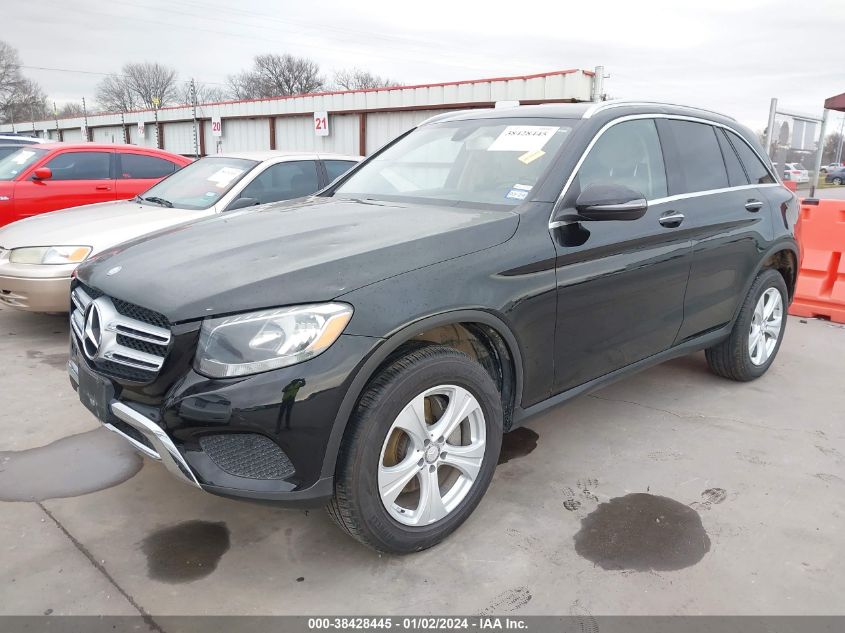 2016 MERCEDES-BENZ GLC 300 - WDC0G4JB0GF078590