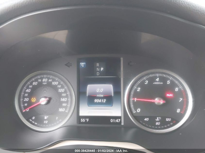 2016 MERCEDES-BENZ GLC 300 - WDC0G4JB0GF078590
