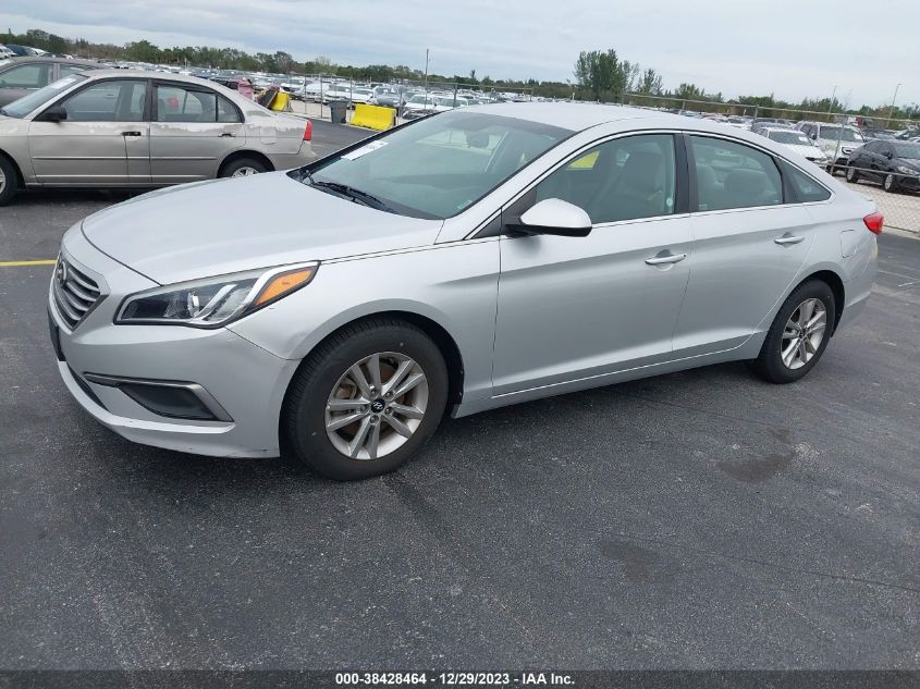 2016 HYUNDAI SONATA SE - 5NPE24AF7GH365041