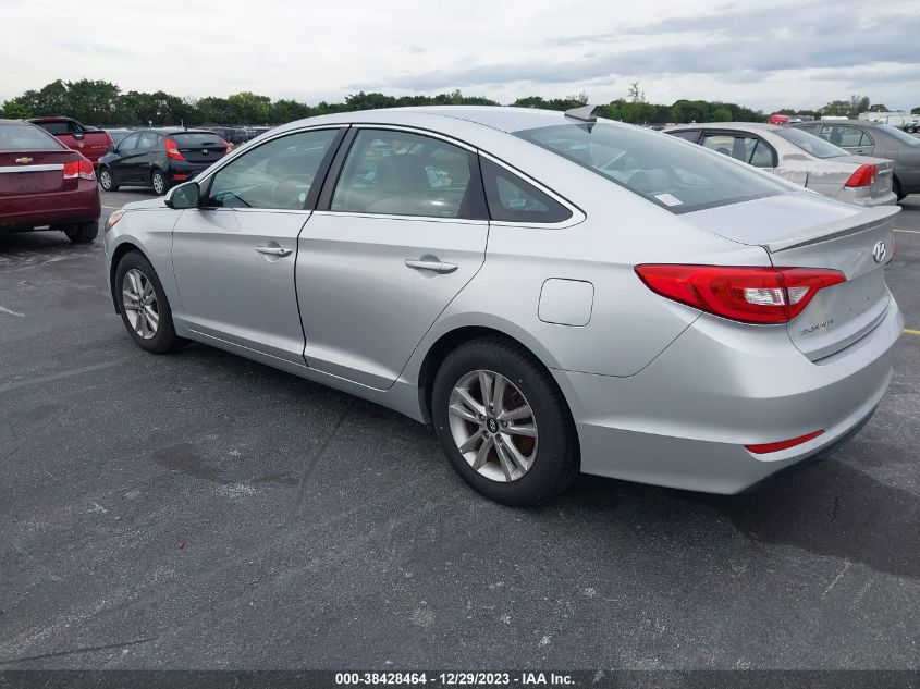 2016 HYUNDAI SONATA SE - 5NPE24AF7GH365041