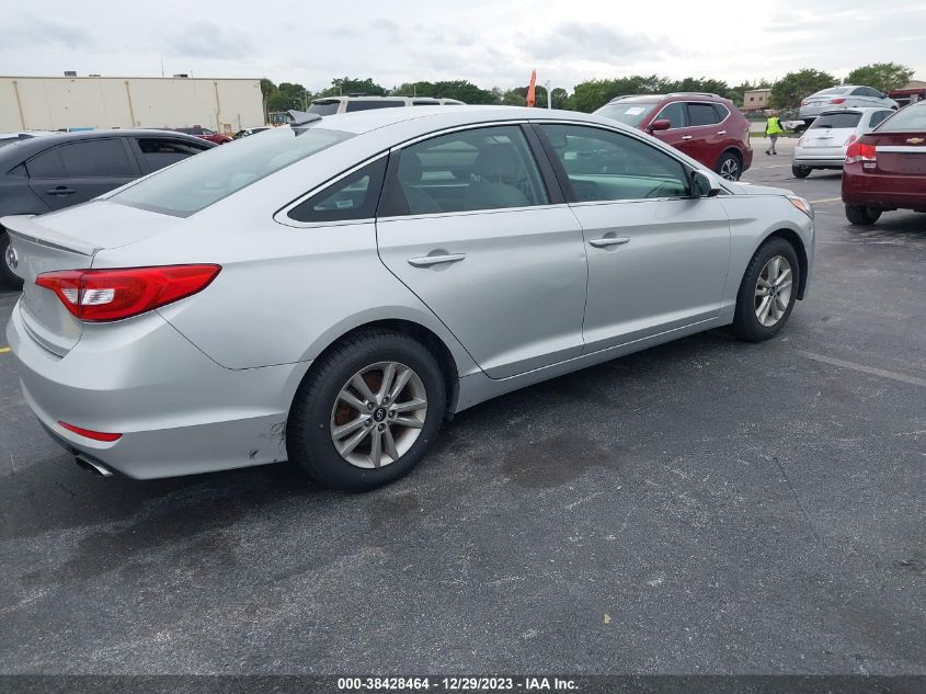 2016 HYUNDAI SONATA SE - 5NPE24AF7GH365041