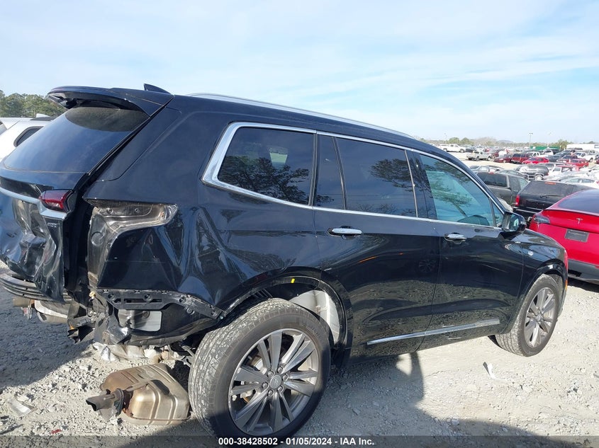 VIN 1GYKPCRS9MZ134561 2021 CADILLAC XT6 PREMIUM LUXURY