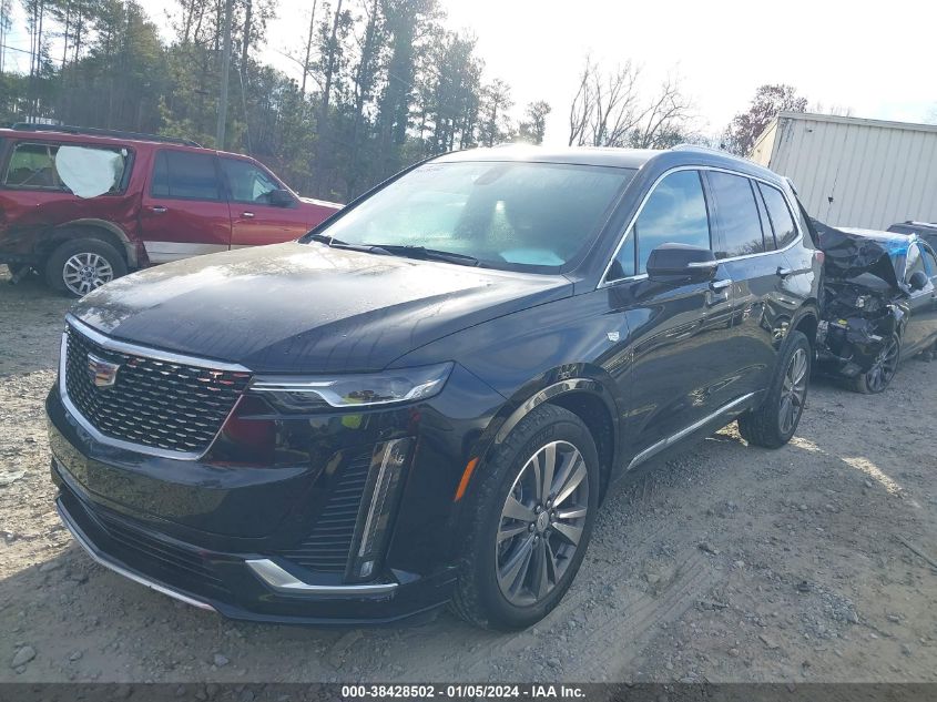 VIN 1GYKPCRS9MZ134561 2021 CADILLAC XT6 PREMIUM LUXURY