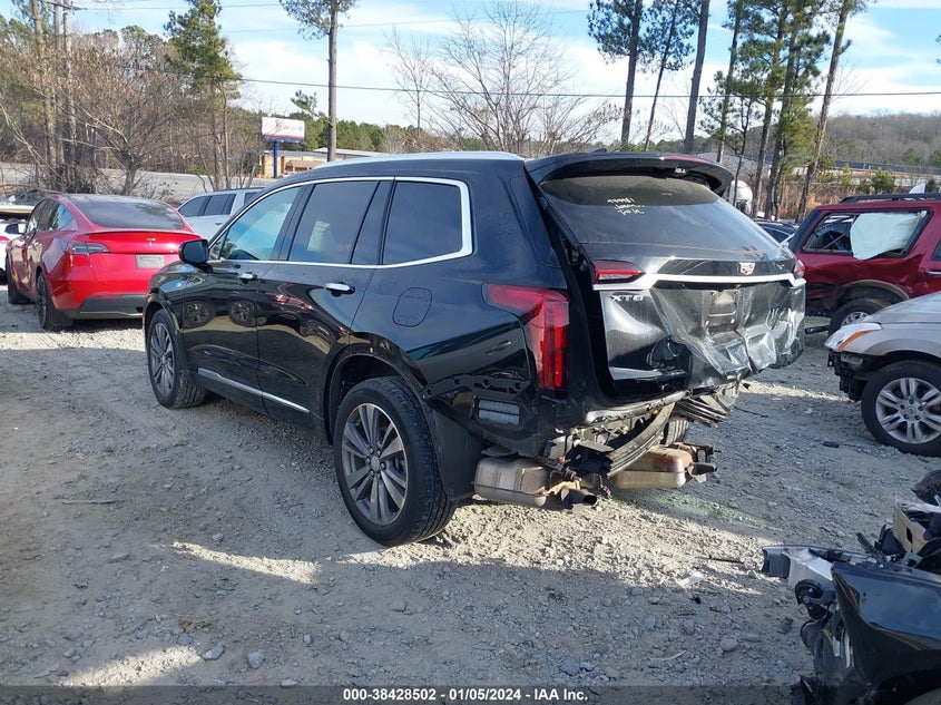 VIN 1GYKPCRS9MZ134561 2021 CADILLAC XT6 PREMIUM LUXURY