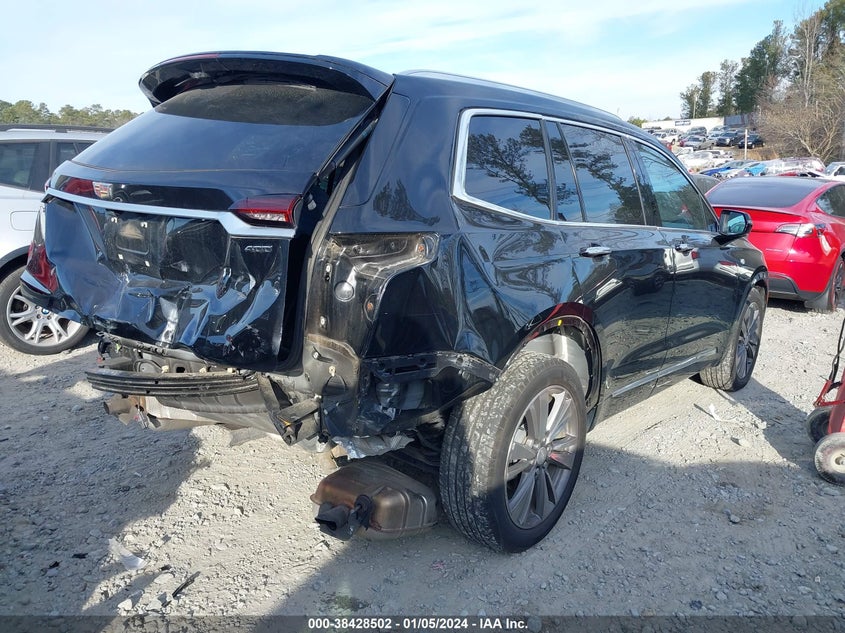 VIN 1GYKPCRS9MZ134561 2021 CADILLAC XT6 PREMIUM LUXURY
