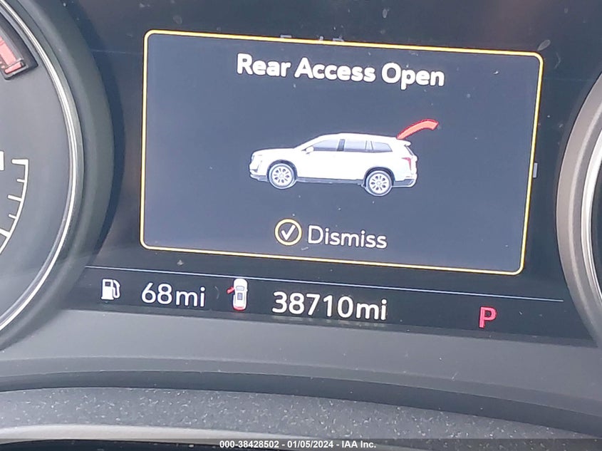 VIN 1GYKPCRS9MZ134561 2021 CADILLAC XT6 PREMIUM LUXURY