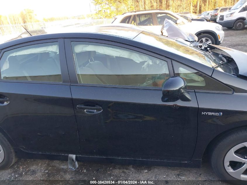 2014 TOYOTA PRIUS FIVE/FOUR/THREE/TWO - 0JTDKN3DU5E385765