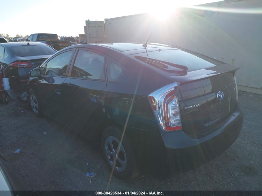 2014 TOYOTA PRIUS FIVE/FOUR/THREE/TWO - 0JTDKN3DU5E385765