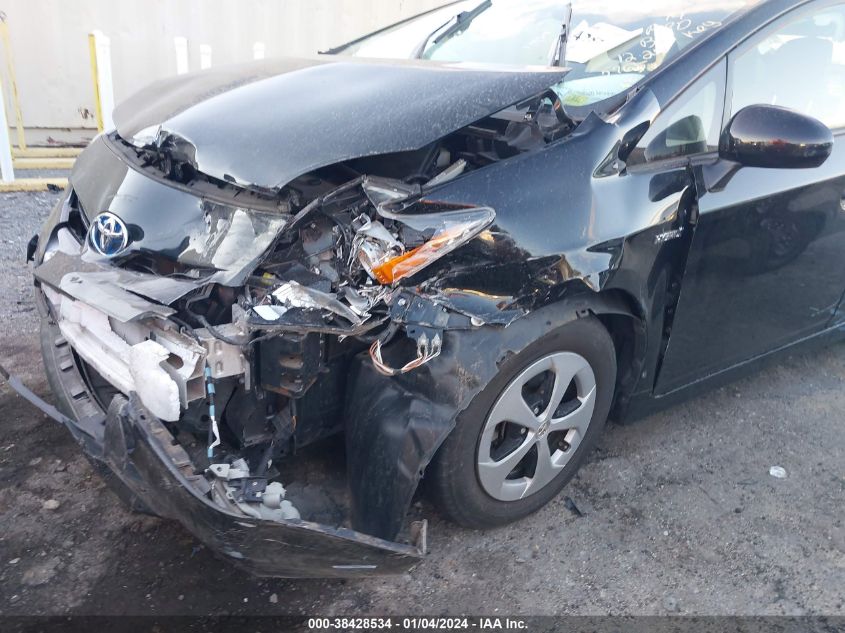 2014 TOYOTA PRIUS FIVE/FOUR/THREE/TWO - 0JTDKN3DU5E385765