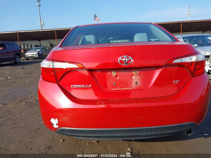 2014 TOYOTA COROLLA LE - 2T1BURHE0EC126695