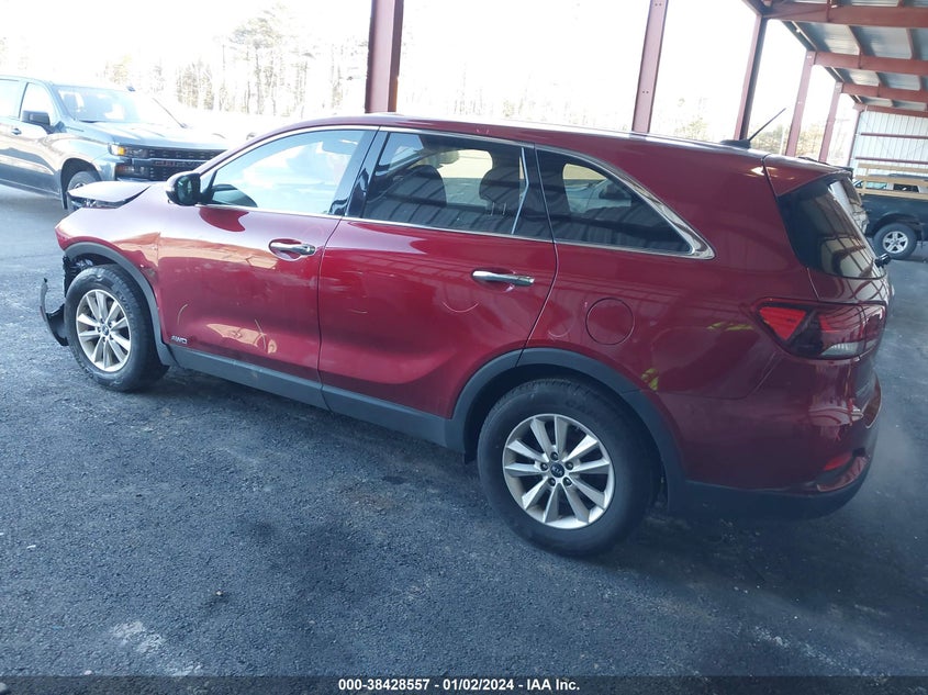 VIN 5XYPGDA38LG680934 2020 KIA SORENTO L/LX