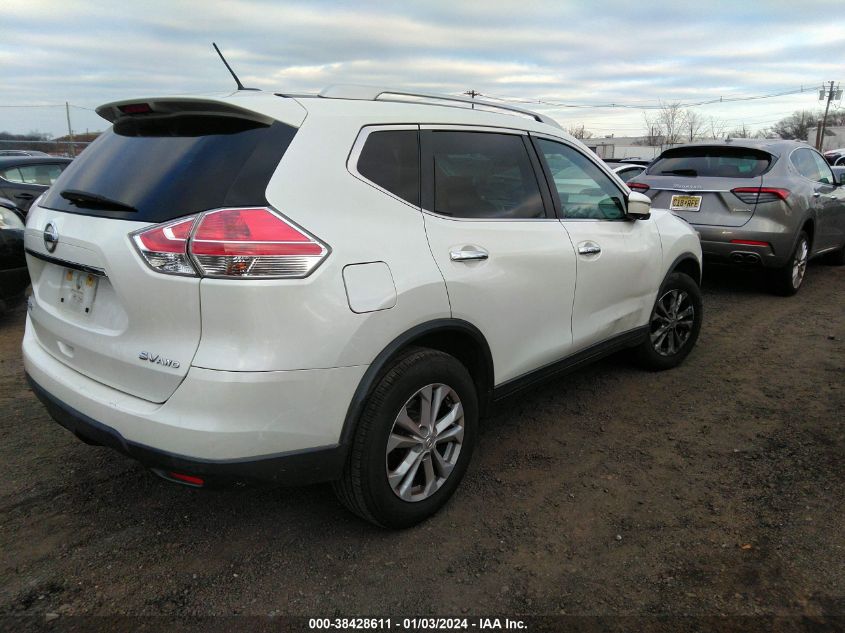 2015 NISSAN ROGUE S/SL/SV - KNMAT2MV4FP525480