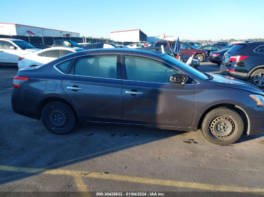 2014 NISSAN SENTRA S - 3N1AB7APXEL639793