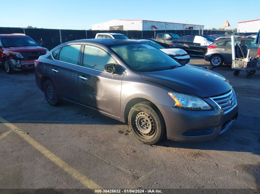 2014 NISSAN SENTRA S - 3N1AB7APXEL639793