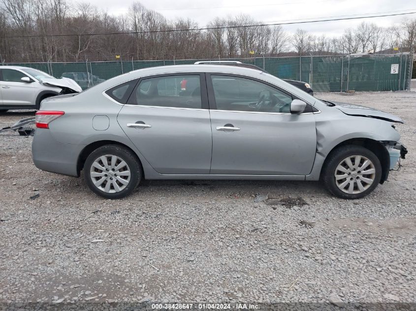 2014 NISSAN SENTRA S - 3N1AB7APXEY311003