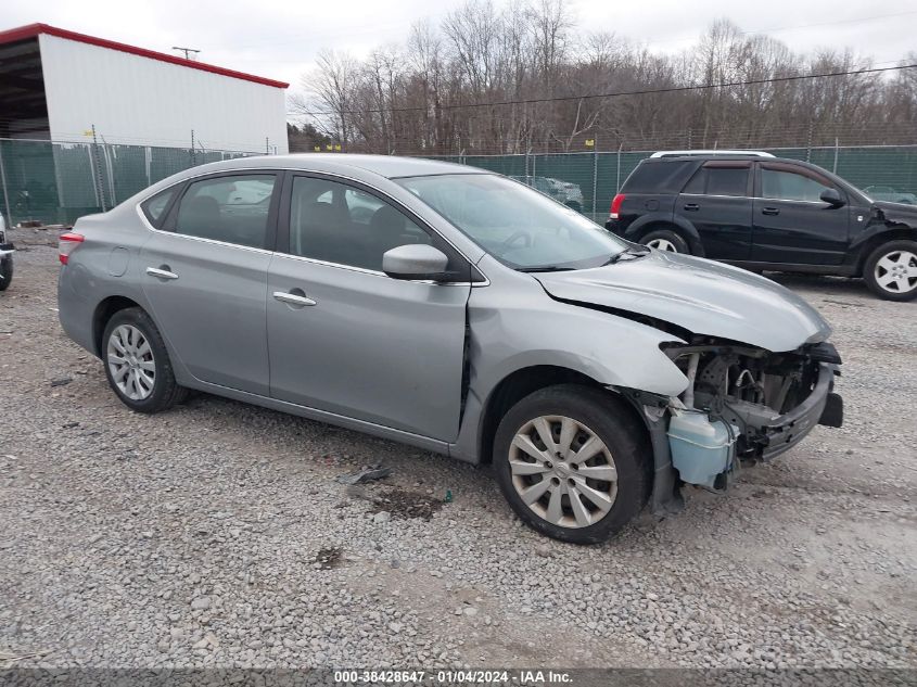 2014 NISSAN SENTRA S - 3N1AB7APXEY311003