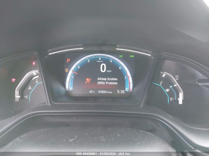 2020 HONDA CIVIC LX - 2HGFC2F61LH549622