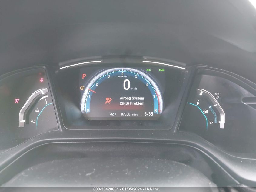 2020 HONDA CIVIC LX - 2HGFC2F61LH549622