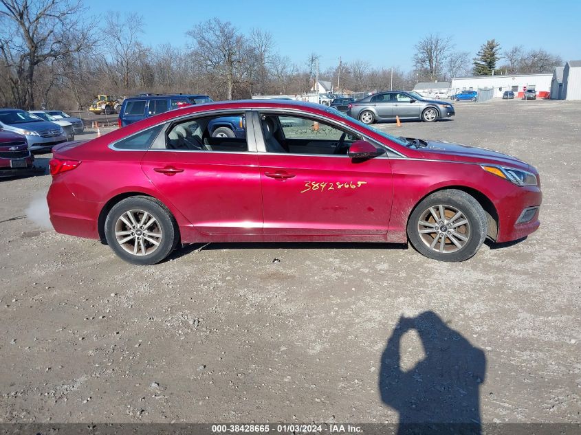 5NPE24AF5GH333348 | 2016 HYUNDAI SONATA