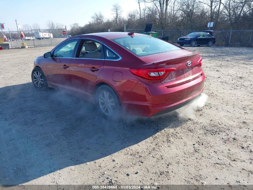 5NPE24AF5GH333348 | 2016 HYUNDAI SONATA