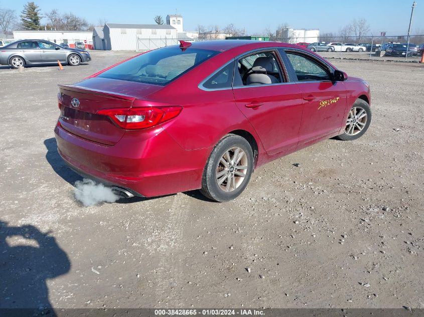 5NPE24AF5GH333348 | 2016 HYUNDAI SONATA