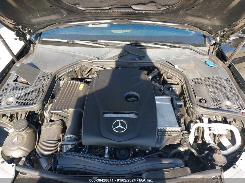 VIN WDDWF4JB3JR422167 2018 MERCEDES-BENZ C 300 300