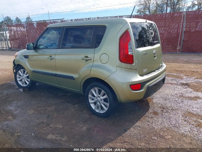 2013 KIA SOUL + - KNDJT2A65D7496887