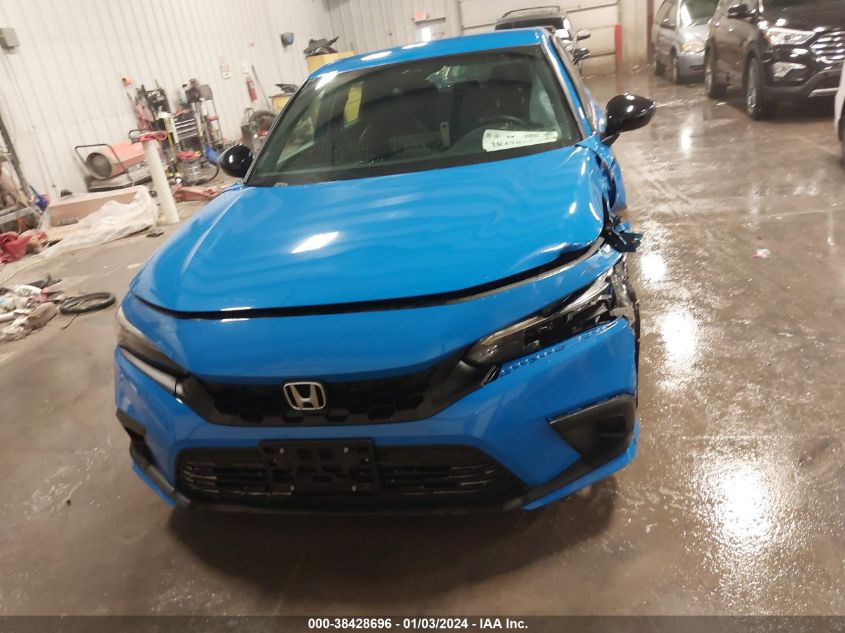 2022 HONDA CIVIC SPORT - 19XFL2H87NE012703