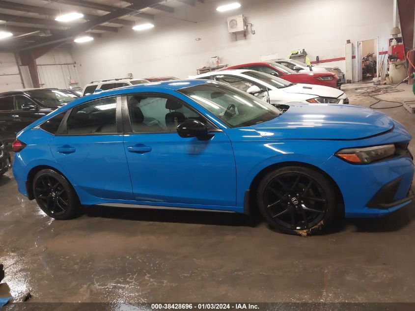 2022 HONDA CIVIC SPORT - 19XFL2H87NE012703