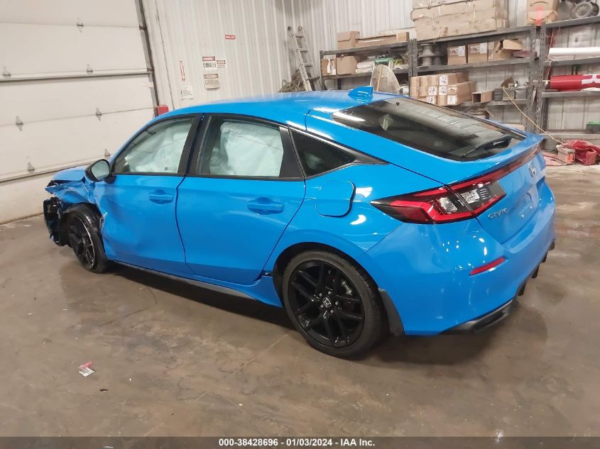 2022 HONDA CIVIC SPORT - 19XFL2H87NE012703
