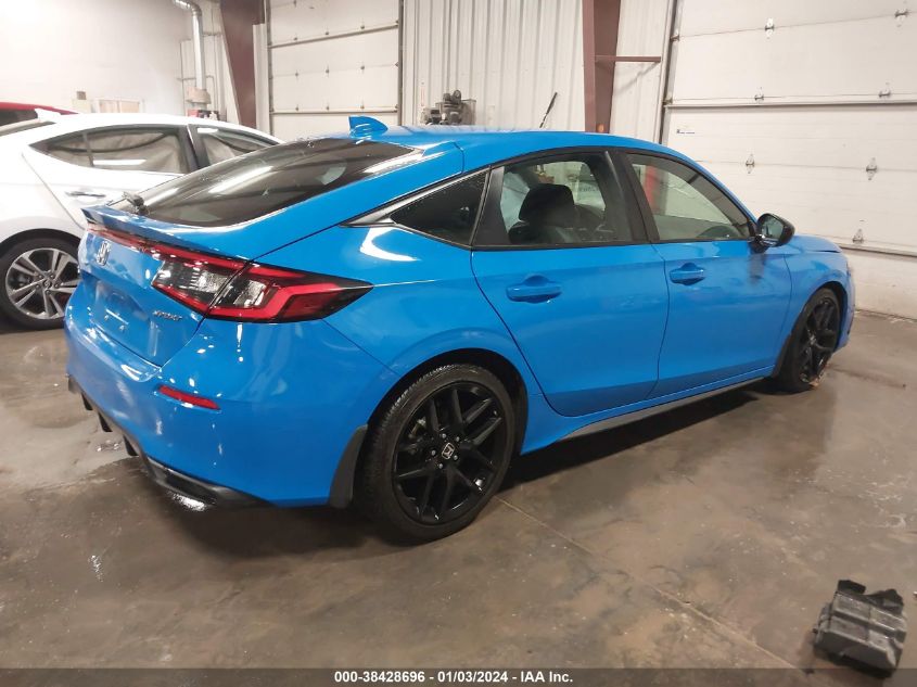 2022 HONDA CIVIC SPORT - 19XFL2H87NE012703