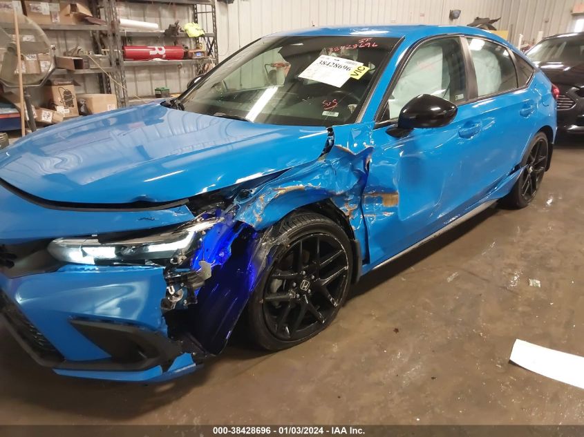 2022 HONDA CIVIC SPORT - 19XFL2H87NE012703