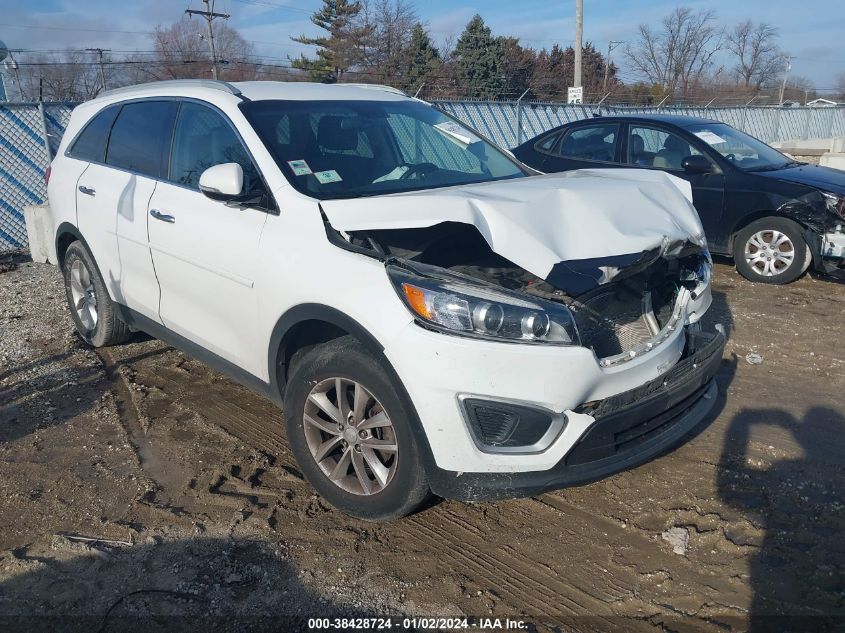 2017 KIA SORENTO 2.4L LX - 5XYPG4A39HG212525