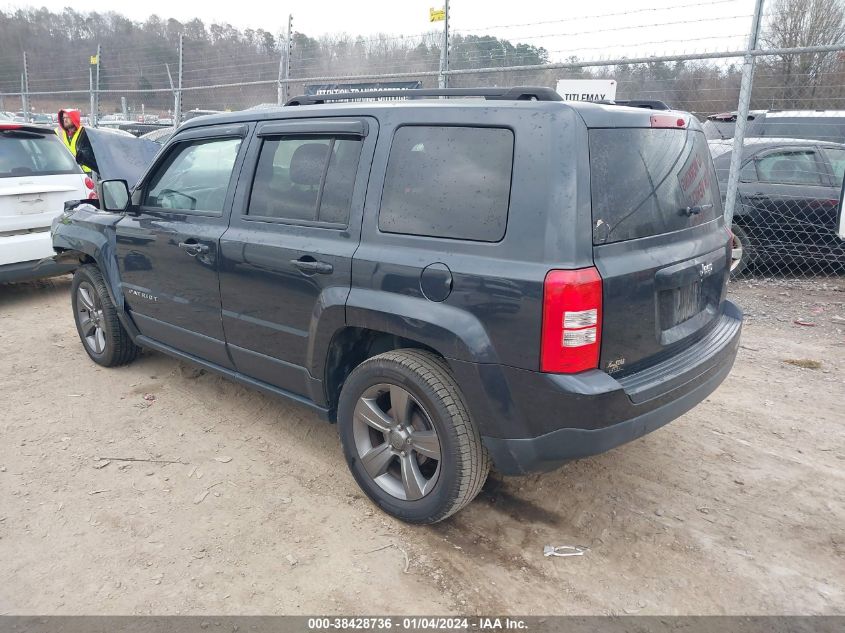 2014 JEEP PATRIOT LATITUDE - 1C4NJPFA0ED753023
