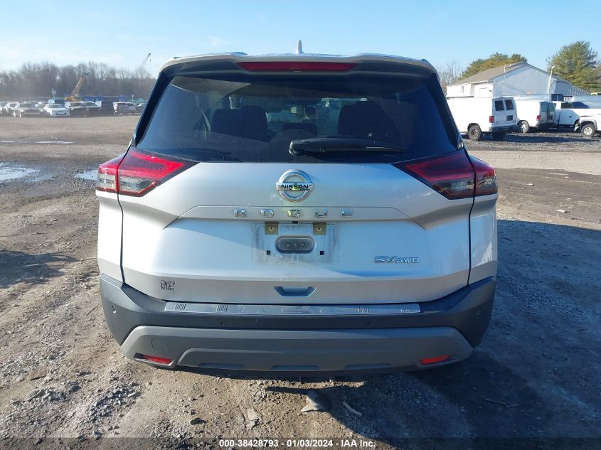 2021 NISSAN ROGUE SV INTELLIGENT AWD - JN8AT3BB6MW218138