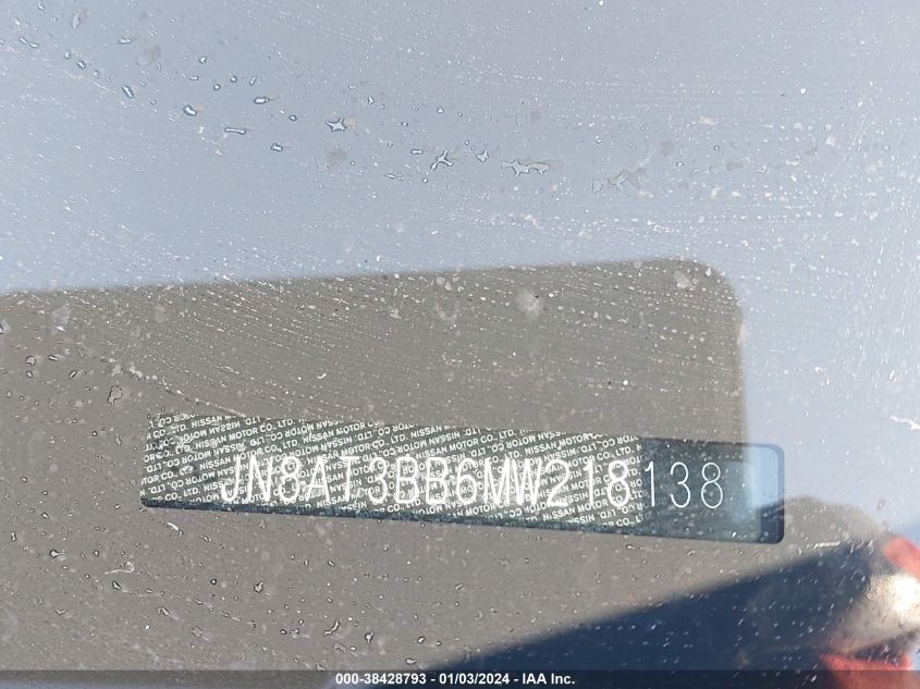 2021 NISSAN ROGUE SV INTELLIGENT AWD - JN8AT3BB6MW218138