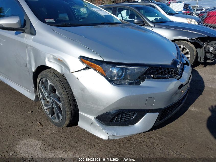 2018 TOYOTA COROLLA IM - JTNKARJE2JJ555172