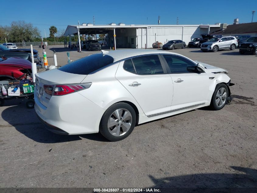 2015 KIA OPTIMA HYBRID EX - KNAGN4AD8F5090242