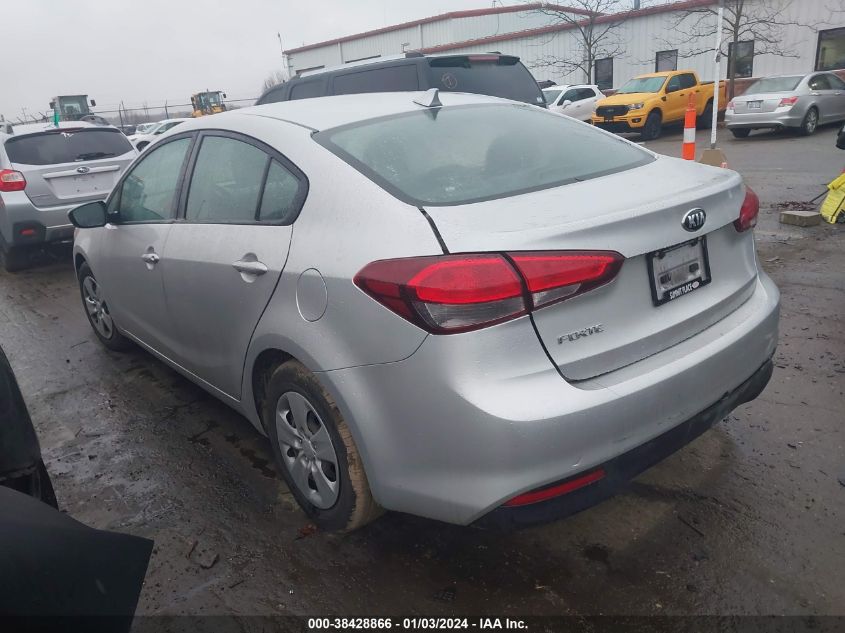2018 KIA FORTE LX - 3KPFK4A71JE178466