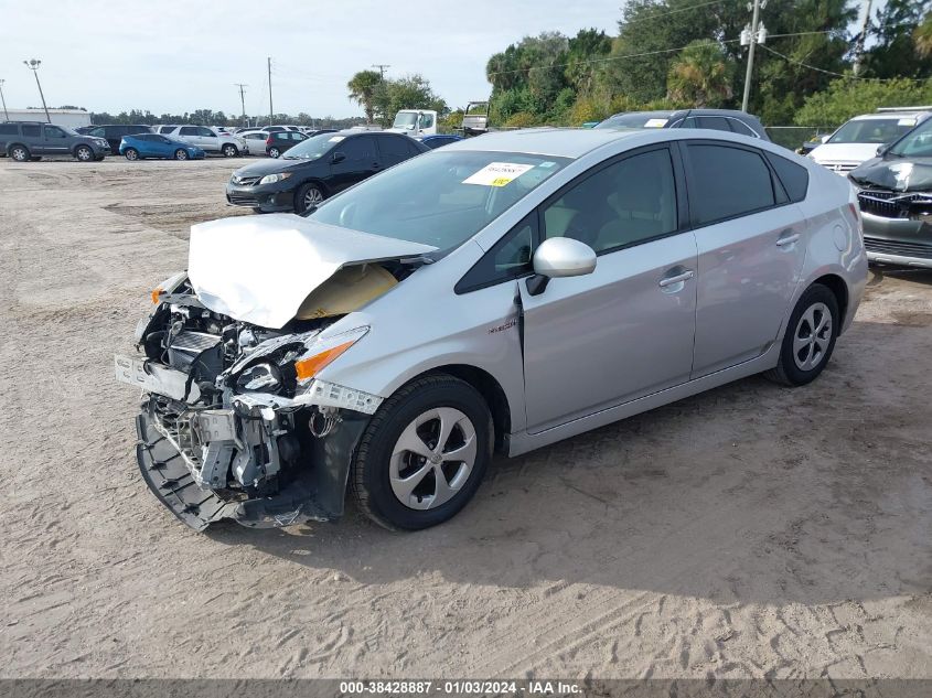 2013 TOYOTA PRIUS - JTDKN3DU5D0345085