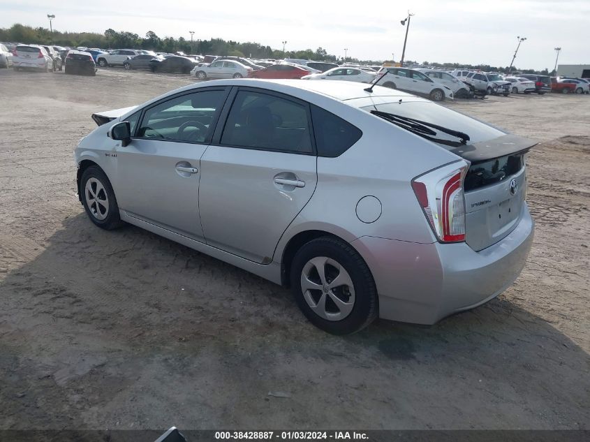 2013 TOYOTA PRIUS - JTDKN3DU5D0345085