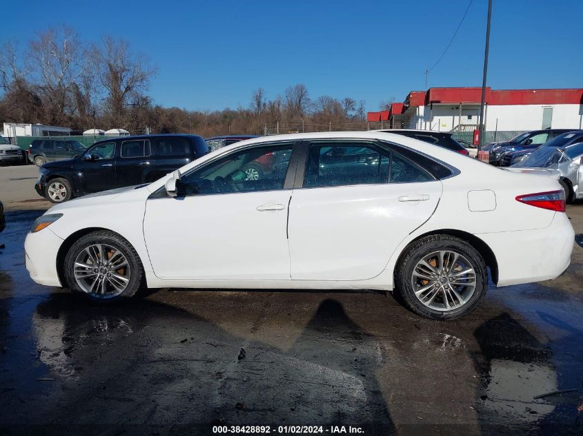2016 TOYOTA CAMRY SE - 4T1BF1FK0GU124788