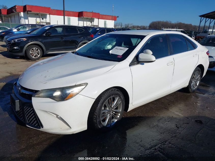 2016 TOYOTA CAMRY SE - 4T1BF1FK0GU124788