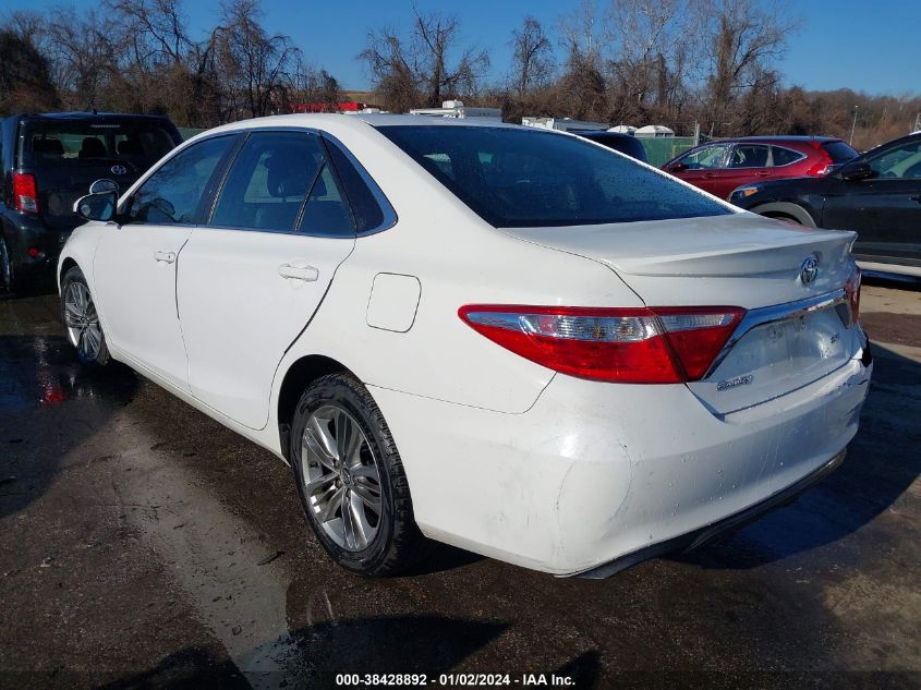 2016 TOYOTA CAMRY SE - 4T1BF1FK0GU124788