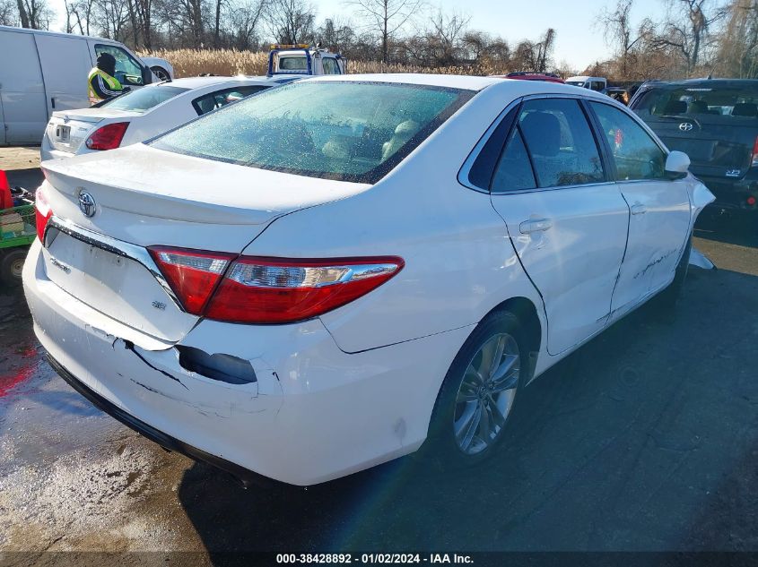 2016 TOYOTA CAMRY SE - 4T1BF1FK0GU124788