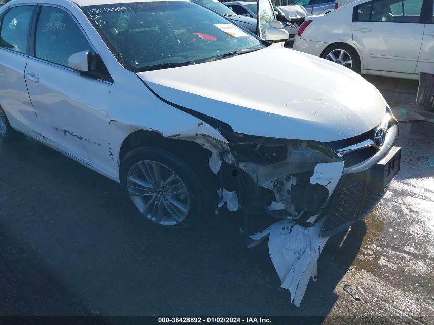 2016 TOYOTA CAMRY SE - 4T1BF1FK0GU124788