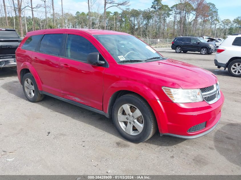 2013 DODGE JOURNEY SE - 3C4PDCAB4DT659373
