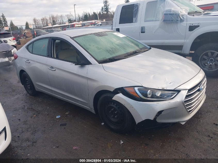 2017 HYUNDAI ELANTRA SE - 5NPD74LF5HH127720